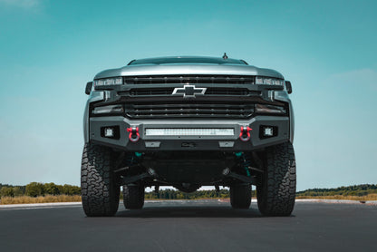 Body Armor 4x4 2019+ Chevy Silverado 1500 Ambush Series Front Bumper (Non-Winch)
