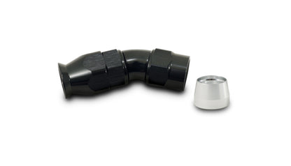 Vibrant -10AN 30 Degree Hose End Fitting for PTFE Lined Hose