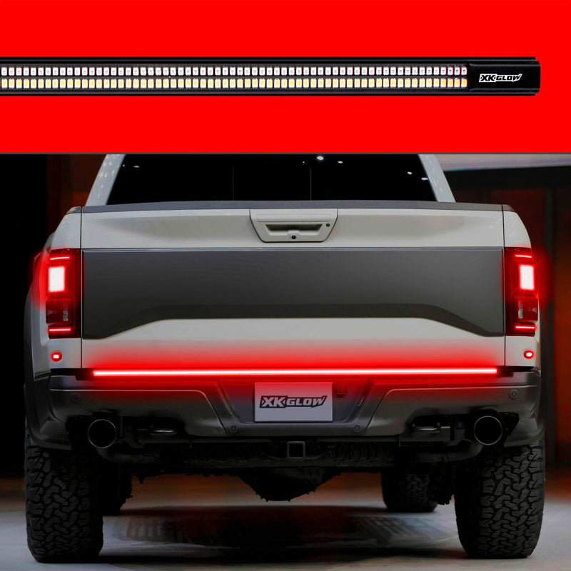 XKGLOW XK Glow Truck Tailgate Light w/ Chasing Turn Signal & Built-in Error Canceller - 3rd gen 60in