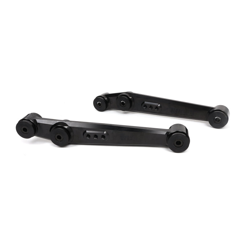 BLOX Racing 90-01 Integra, 89-95 Civic, CRX, Del Sol V2 Billet Rear LCA Poly Bushings - Black
