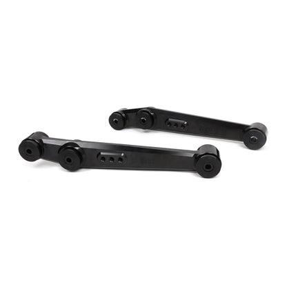 BLOX Racing 90-01 Integra, 89-95 Civic, CRX, Del Sol V2 Billet Rear LCA Poly Bushings - Black