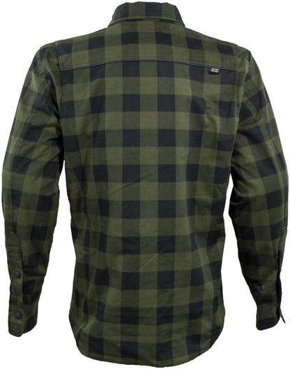 Speed and Strength True Grit Armored Motoshirt Olive/Black - 2XL