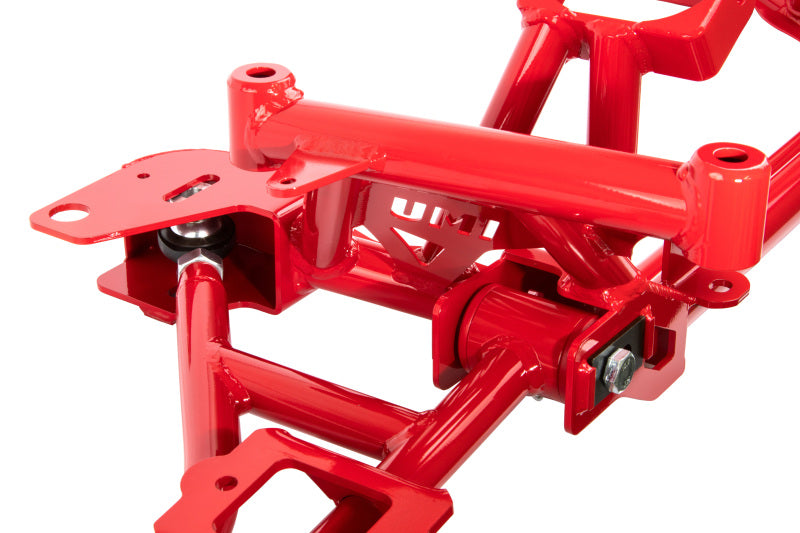 UMI Performance 98-02 GM F-Body K-Member LSX Rr Roll Center Increase- Red