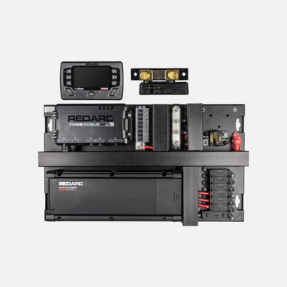 REDARC REDWorks QuickFit75 Power Panel w/75A Alpha/Dual TVMS Rogue/RedVision Display System