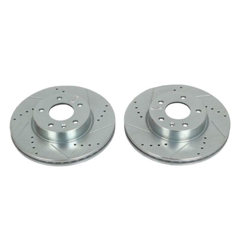PowerStop Power Stop 13-18 Cadillac ATS Front Evolution Drilled & Slotted Rotors - Pair