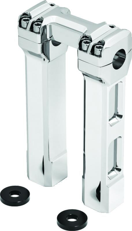 Kuryakyn 8inch Billet Handlebar Risers Chrome