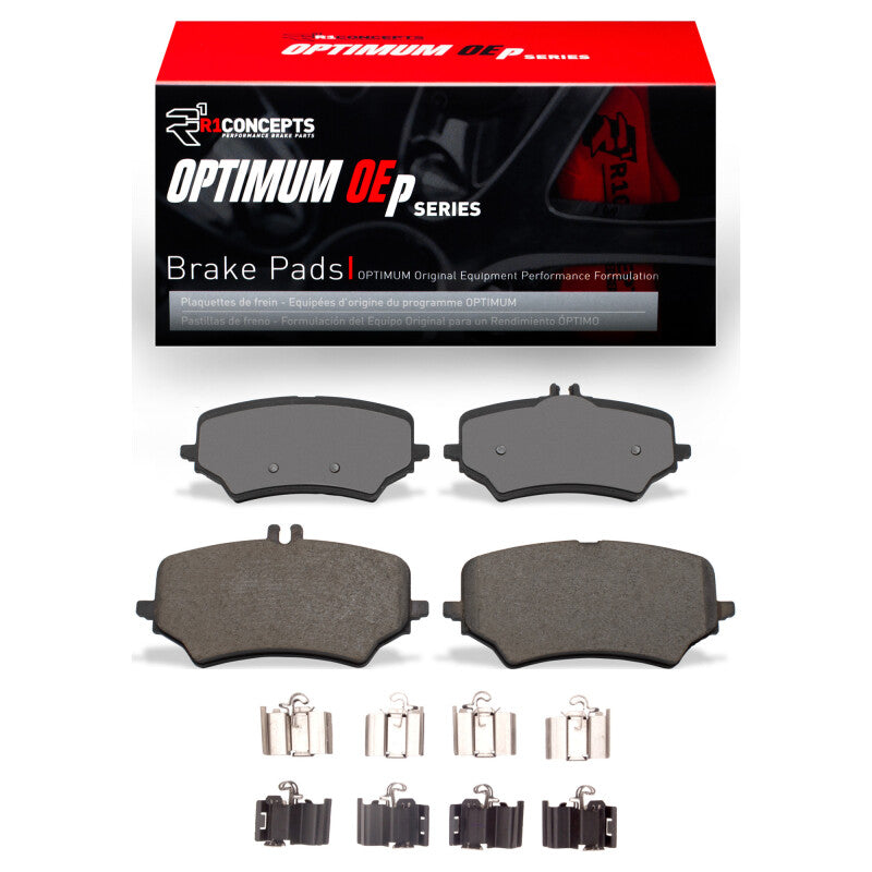 R1 Concepts R1 2022-2025 Mercedes-Benz EQE 350+ SUV Rear R1 Optimum OE Pads & Hardware Kit