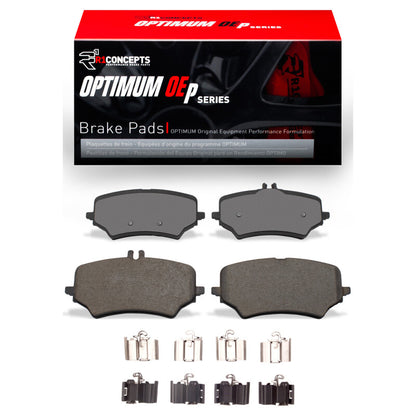R1 Concepts R1 2022-2025 Mercedes-Benz EQE 350+ SUV Rear R1 Optimum OE Pads & Hardware Kit