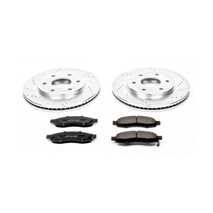 PowerStop Power Stop 04-05 Infiniti QX56 Front Z23 Evolution Sport Brake Kit