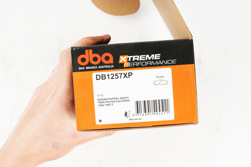 DBA 89-97 Nissan Patrol (Y60) XP Performance Front Brake Pads