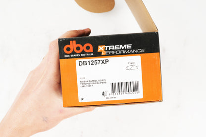 DBA 89-97 Nissan Patrol (Y60) XP Performance Front Brake Pads
