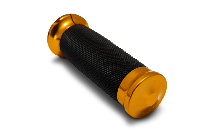 Performance Machine 24-25 Touring, 2025 Softail TBW Contour Handle Grip Set - Gold