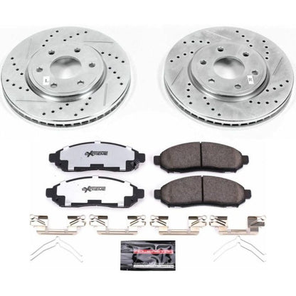 PowerStop Power Stop 05-18 Nissan Frontier Front Z36 Truck & Tow Brake Kit