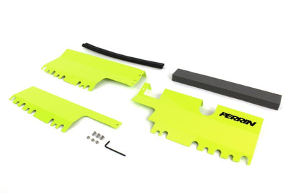 Perrin Performance PERRIN 15-21 Subaru WRX/STI Radiator Shroud (With/Without OEM Intake Scoop) - Neon Yellow