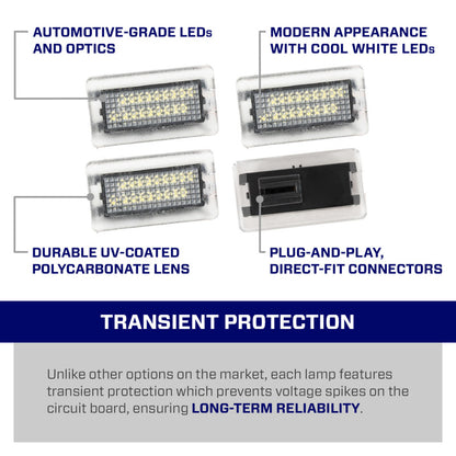 Form Lighting 2012 Tesla LED Door Lights (set)