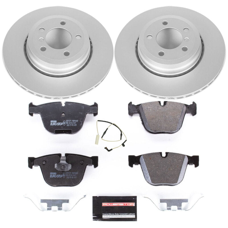 PowerStop Power Stop 06-08 BMW 750i Rear Euro-Stop Brake Kit