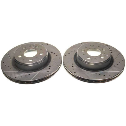 PowerStop Power Stop 17-21 Tesla 3 Front Drilled & Slotted Rotor (Pair)