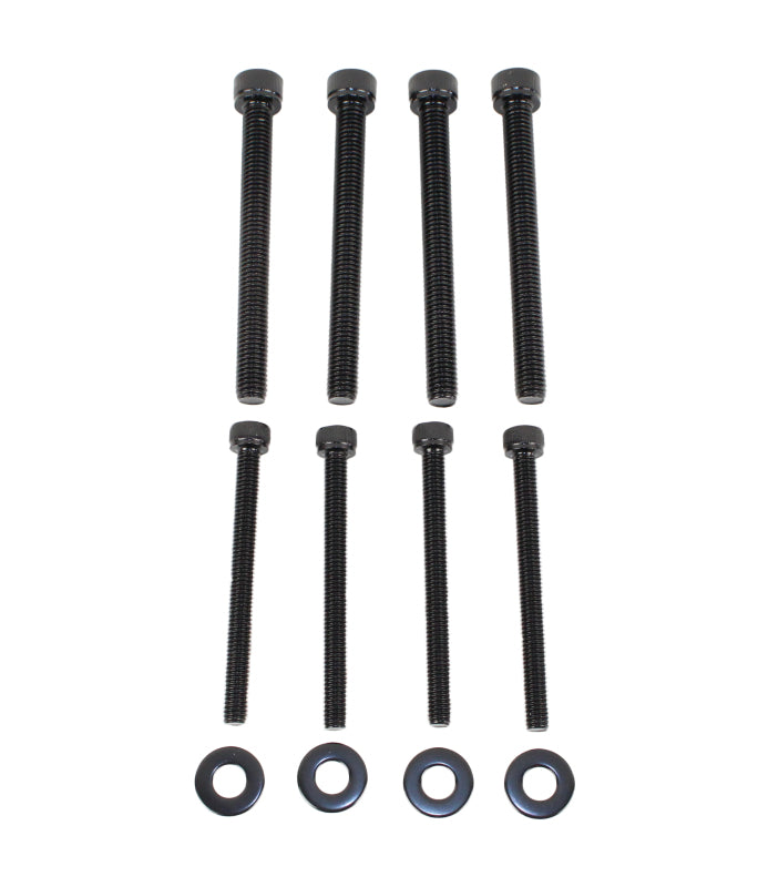 Fishbone Offroad 07-18 Jeep Wrangler JK 4 Door Grab Handles Front/Rear Steel - Blk Txtrd Powdercoat