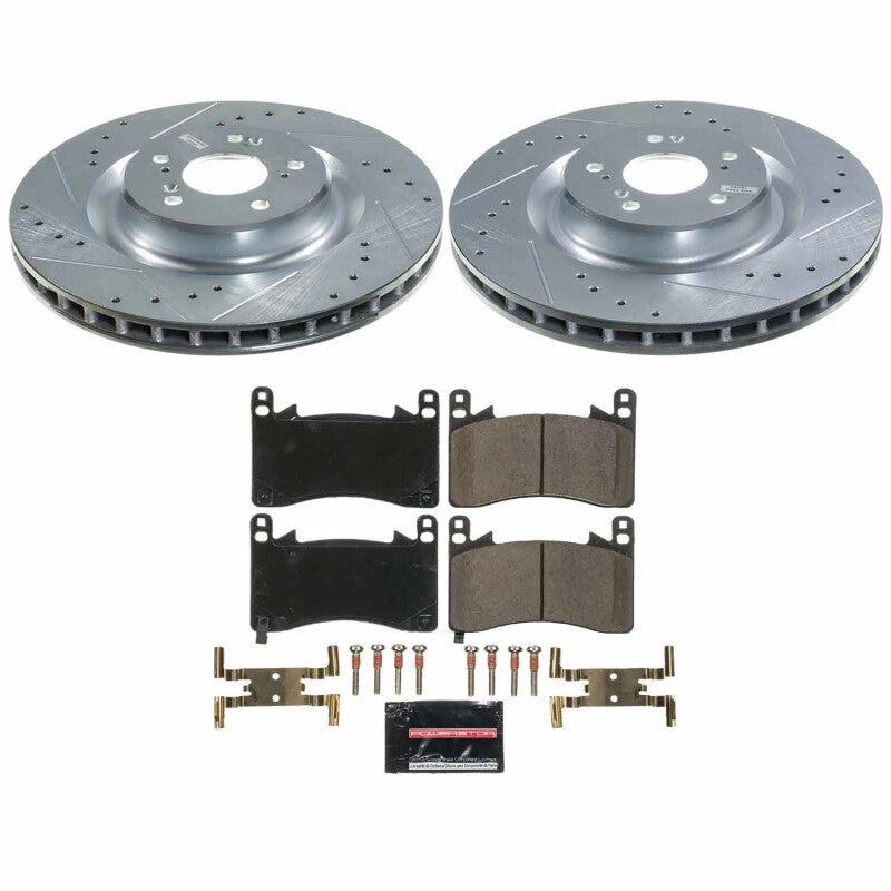PowerStop Power Stop 21-23 Acura TLX Front Z23 Evolution Brake Kit