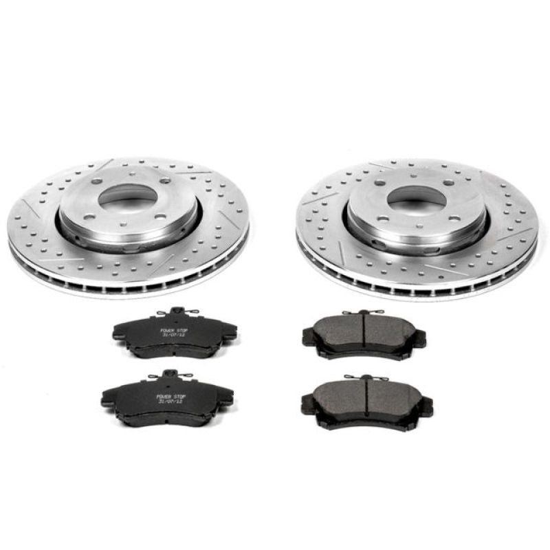 PowerStop Power Stop 00-04 Volvo S40 Front Z23 Evolution Sport Brake Kit