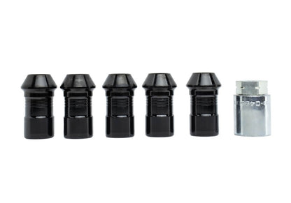 Ford Racing 2023+ Ford Bronco Raptor M14 x 1.5 Black Security Lug Nut Kit - Set of 5