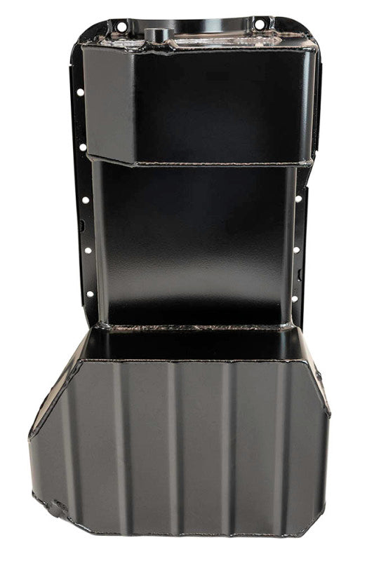 Moroso Ford 351W (w/Rear Sump & Billet End Seals) Road Race Baffled Wet Sump 7qt 7.5in Steel Oil Pan