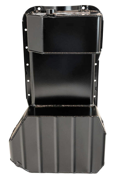 Moroso Ford 351W (w/Rear Sump & Billet End Seals) Road Race Baffled Wet Sump 7qt 7.5in Steel Oil Pan