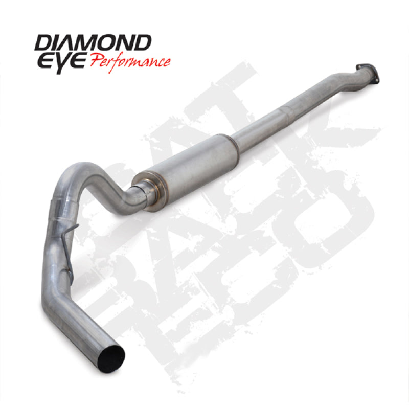 Diamond Eye Performance Diamond Eye KIT 4in Catback Single GAS SS FORD 3.5L F150 ECO-BOOST 11-13
