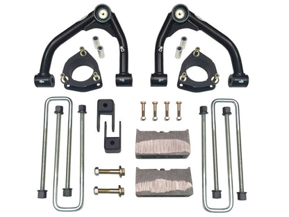 Tuff Country 07-18 Silverado 1500 2wd 4in Lift Kt (Alum/Stmpd 2 Pc Stl Up Cntrl Arm SX8000 Shocks)