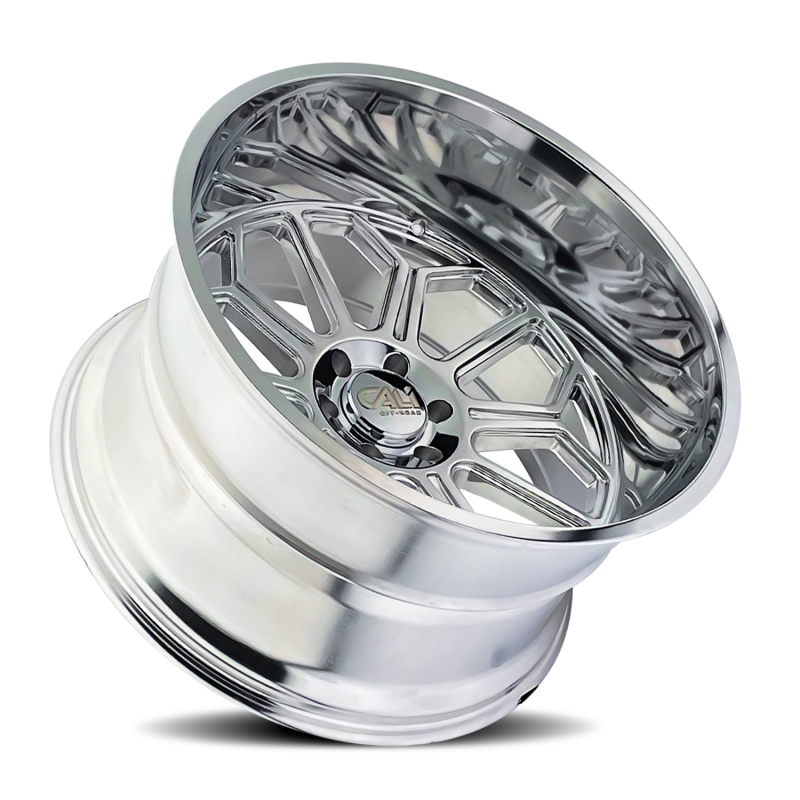 Cali Off-Road 9117 Auburn 20x10 / 6x135 BP / -25mm Offset / 87.1mm Hub Polished Wheel