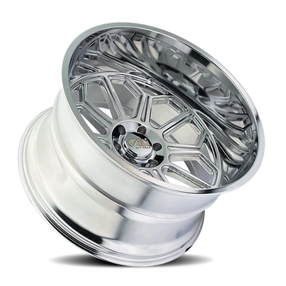 Cali Off-Road 9117 Auburn 20x10 / 6x135 BP / -25mm Offset / 87.1mm Hub Polished Wheel