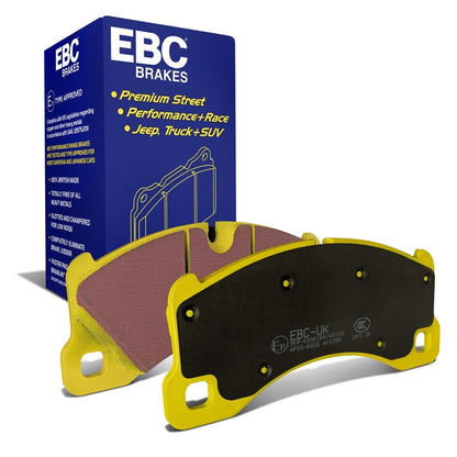 EBC 10+ Porsche Cayenne 3.0 Supercharged Hybrid Yellowstuff Front Brake Pads