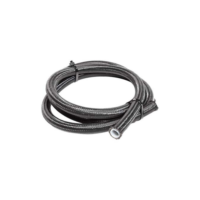 Snow Performance Snow 8AN Braided Stainless PTFE Hose - 5ft (Black)
