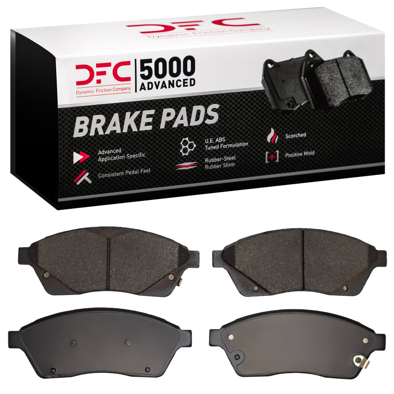 DFC 10-16 Cadillac SRX Front 5000 Advanced Low Metallic Brake Pads
