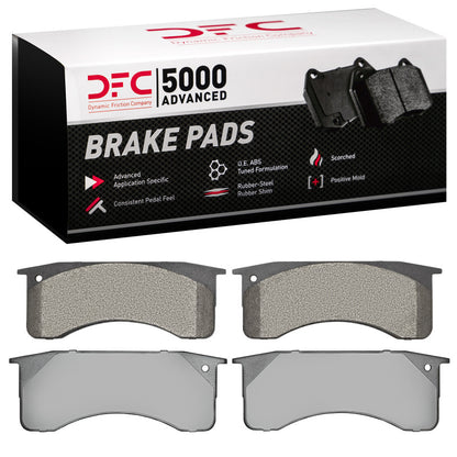 DFC 91-24 Blue Bird ALL American FE (Hydro Disc Brakes) Front/Rear 5000 Adv Semi Metallic Brake Pads