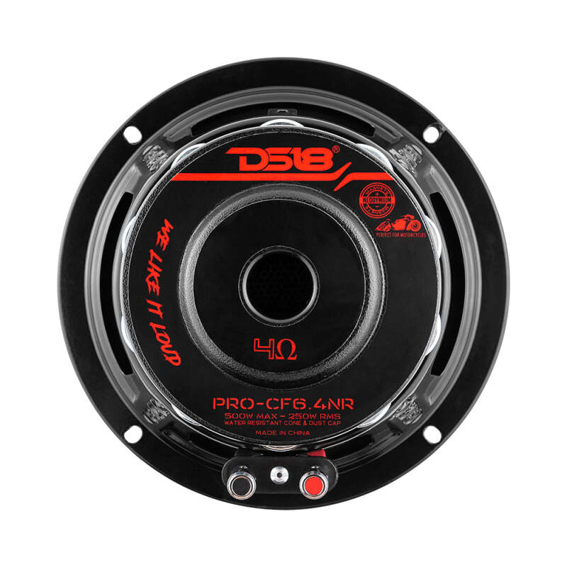 DS18 6.5in 250 Watts RMS 4 ohm Mid-Bass Loudspeaker Neodymium