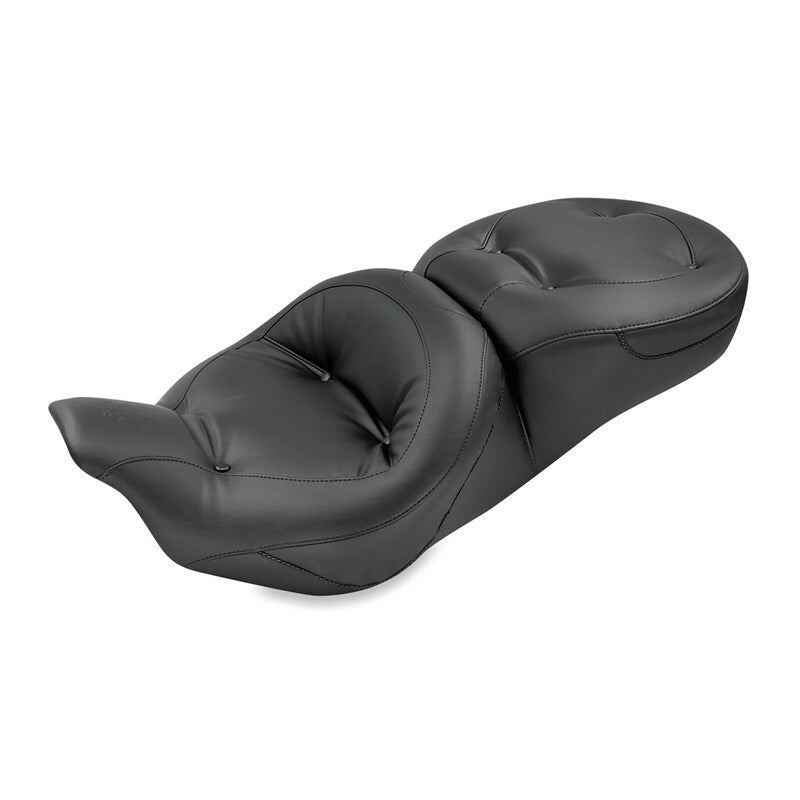 Mustang Motorcycle Mustang 08-21 Harley Electra Glide,Rd Glide Rd King,Street Glide Std Touring 1PC Seat Regal - Black