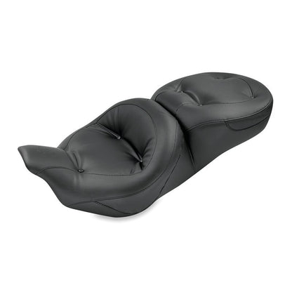 Mustang Motorcycle Mustang 08-21 Harley Electra Glide,Rd Glide Rd King,Street Glide Std Touring 1PC Seat Regal - Black