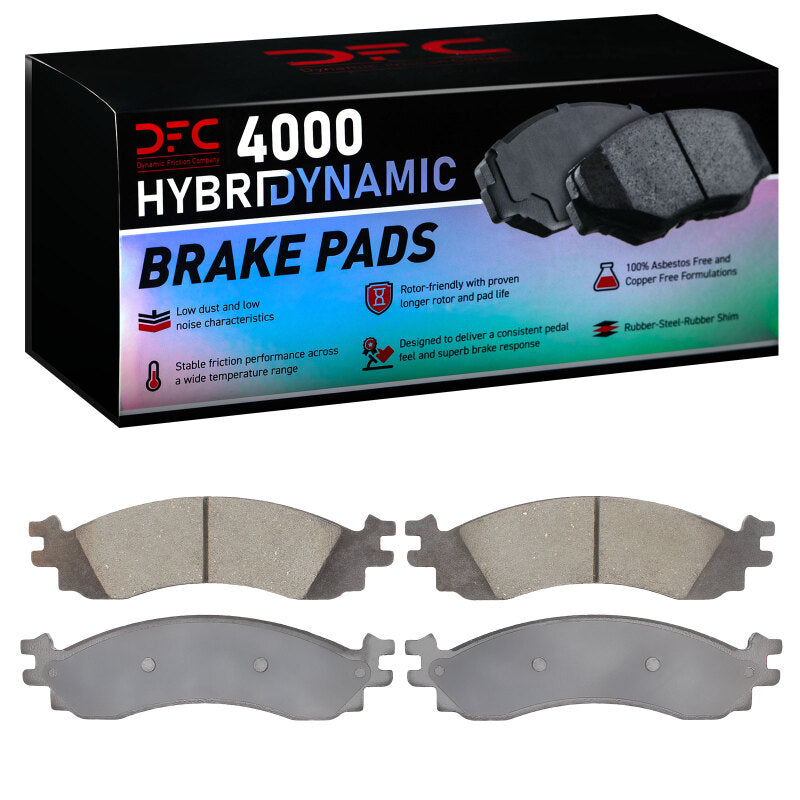 DFC 06-12 Mercury Mountaineer Front 4000 Hybridynamic Brake Pads