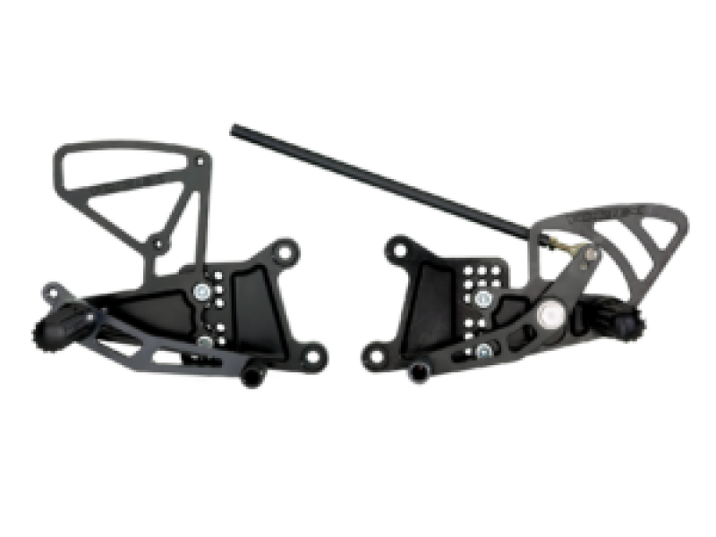 Vortex Racing 04-06 Yamaha YZF-R1,06 YZF-R1 SP Rear Set- Black