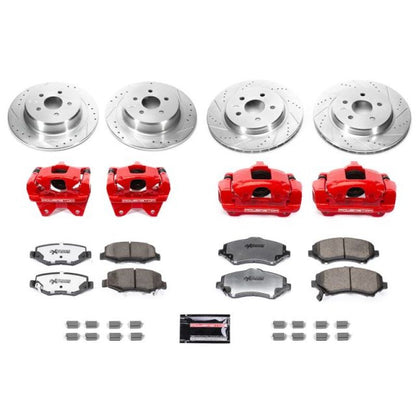 PowerStop Power Stop 07-17 Jeep Wrangler Front & Rear Big Brake Conversion Kit