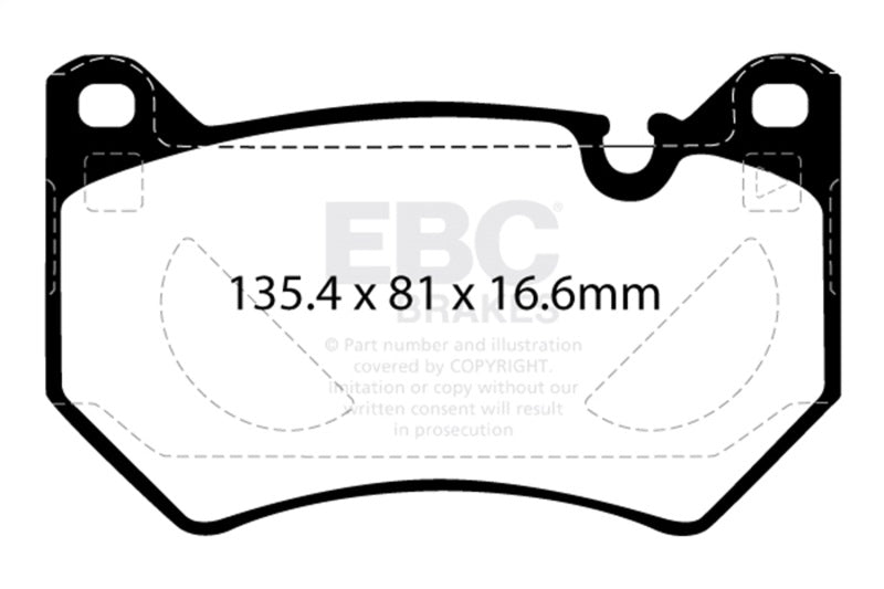 EBC 2018+ Audi Q5 FY 2.0T Greenstuff Front Brake Pads