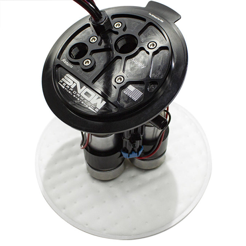 Snow Performance Snow 2015+ Dodge Hellcat/Demon/Redeye Max Flow Fuel Hat - Triple Pump