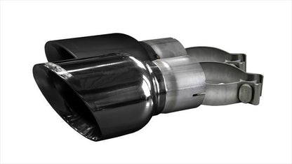 CORSA Performance Corsa 2015-2025 Ford Mustang GT 3.0in Inlet / 4.5in Outlet Black PVD Tip Kit (For Corsa ExhaustOnly)
