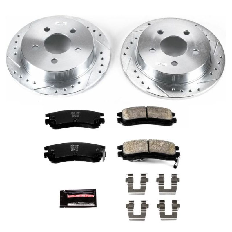 PowerStop Power Stop 04-05 Buick Century Rear Z23 Evolution Sport Brake Kit