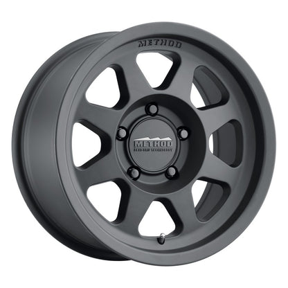 Method Wheels Method MR701 17x7.5 +30mm Offset 5x108 63.4mm CB Matte Black Wheel