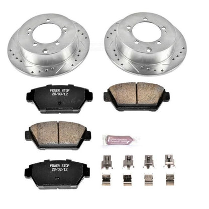 PowerStop Power Stop 90-94 Eagle Talon Rear Z23 Evolution Sport Brake Kit