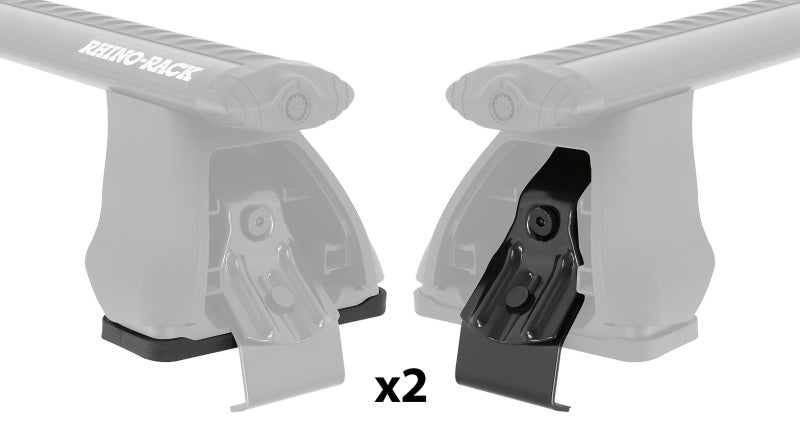 Rhino-Rack 15-20 Ford F150 4 Door Pick Up Heavy Duty 2500 1 Bar Roof Rack - Black