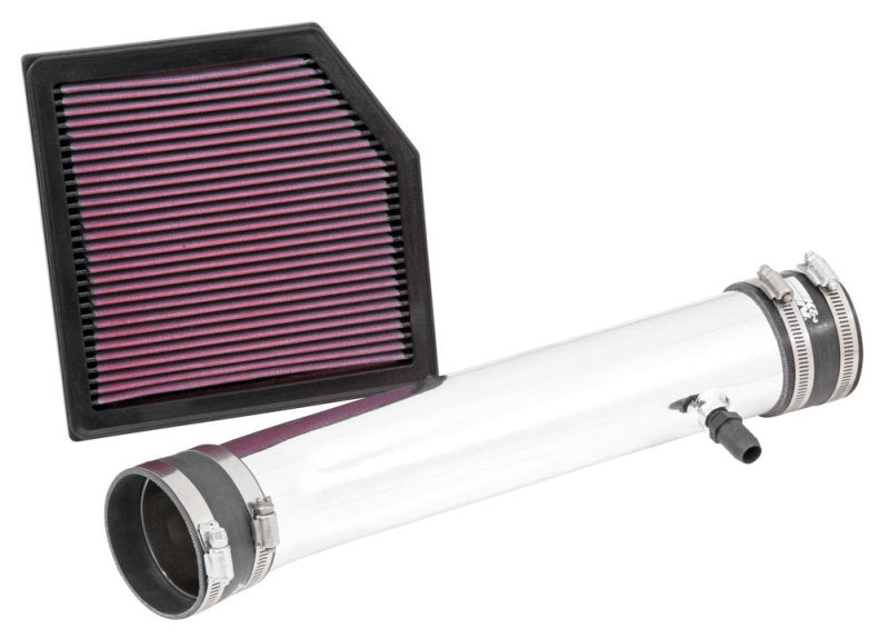 K&N Engineering K&N 69 Series Performance Typhoon Intake Kit - Polished for 13-14 Lexus GS350 3.5L V6
