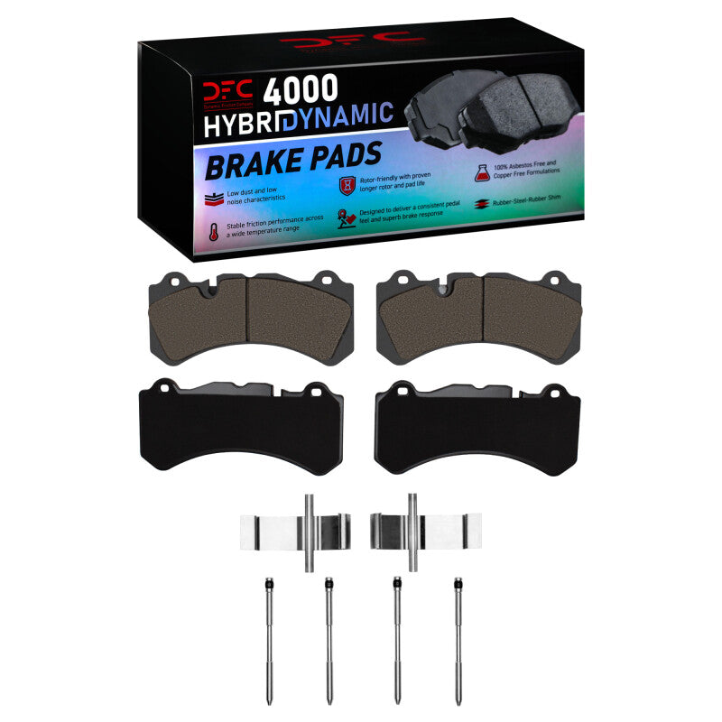 DFC 16-17 Volvo V60/S60 Front 4000 HybriDynamic Brake Pads and Hardware Kit